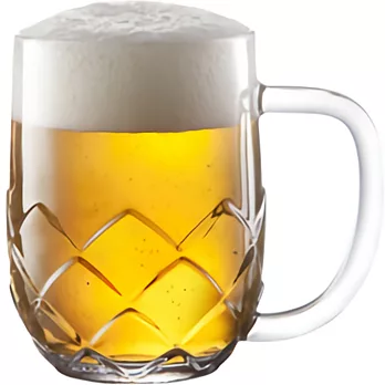 《TESCOMA》菱紋啤酒杯(300ml) | 調酒杯 雞尾酒杯