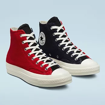 CONVERSE CHUCK 70 HI 高筒 休閒鞋 男鞋 女鞋 紅灰藍色 172267C US8.5 紅灰藍色