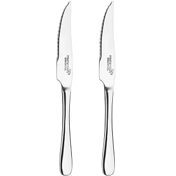 《MasterClass》鋸齒牛排刀2入 | 西餐刀 餐刀 鐵板刀 鋸齒牛排刀2入