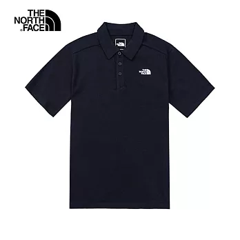 The North Face  M MFO S/S COTTON POLO 男 簡約舒適短袖POLO衫 深藍 NF0A5B46RG1 M 深藍