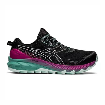 Asics GEL-Trabuco 10 GTX [1012B175-002] 女 慢跑鞋 越野 戶外 防水 黑綠紫