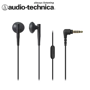 鐵三角 ATH-C200iS 智慧型手機用耳塞式耳機 黑色