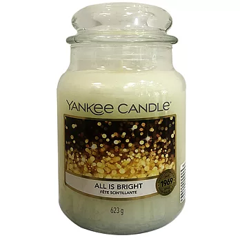 YANKEE CANDLE 香氛蠟燭 623g-就是閃亮