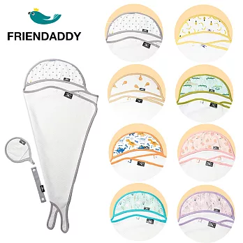 【Friendaddy】冰淇淋多功能嬰兒浴巾 - 8款任選- 橄欖綠鱷魚