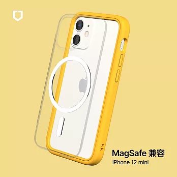 犀牛盾 iPhone 12 mini (5.4吋) Mod NX (MagSafe兼容) 超強磁吸手機保護殼 - 黃 Yellow