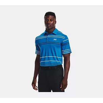 Under Armour 男 Playoff 2.0短POLO 1327037-899 L 藍