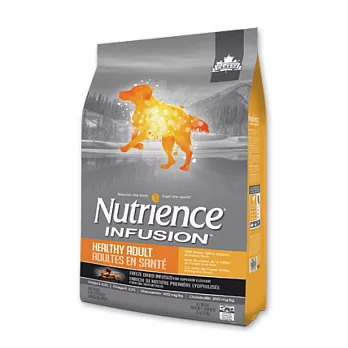 【Nutrience 紐崔斯】INFUSION天然犬糧-10kg 天然成犬 (雞肉+火雞+鮭魚)