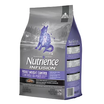 【Nutrience 紐崔斯】INFUSION 天然貓糧-2.27kg 高齡體控貓