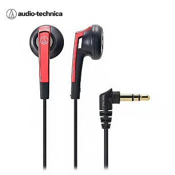 鐵三角 ATH-C505 低音域耳塞式耳機 紅