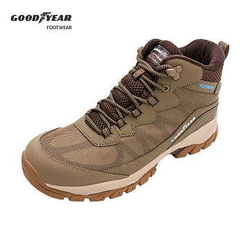 GOODYEAR【戶外趣M2】男款郊山健行鞋-棕色 / GAMO23514 JP25.5 棕色