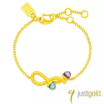 【Just Gold 鎮金店】相聚系列 純金手鍊