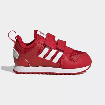 Adidas ZX 700 HD CF I [GV8872] 小童 休閒鞋 運動 經典 復古 舒適 魔鬼氈 穿搭 紅白