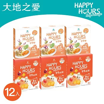 【大地之愛HAPPY HOURS】大寶寶愛吃組(寶寶麵+燉飯)12入