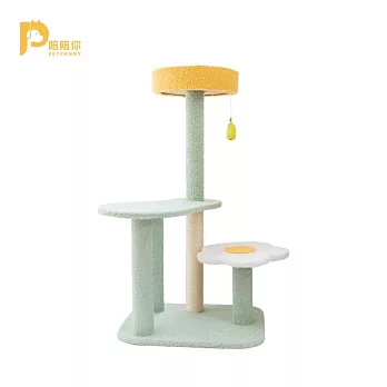 【Petpanny陪陪你】荷包蛋系列 | 酪梨蛋雙層貓跳台