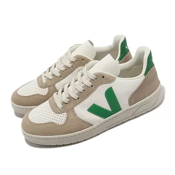 Veja 休閒鞋 V-10 Chromefree Leather 男鞋 棕 綠 法國小白鞋 麂皮 VX0503146B