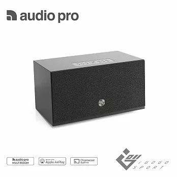 Audio Pro C10 MKII WiFi無線藍牙喇叭  黑色