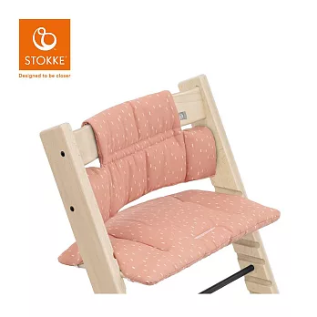 Stokke 挪威 Tripp Trapp 成長椅經典座墊 - 珊瑚色斑點