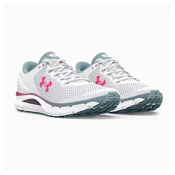 Under Armour  女 Charged Intake 5慢跑鞋-白灰-3023564-106 US7.5 白色