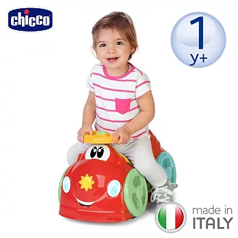 chicco-ECO+360度旋轉訓練車 莓果紅