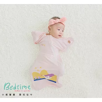 【Mang Mang 小鹿蔓蔓】涼感竹纖維Bedtime嬰兒包巾(四款可選) S 獨角獸粉