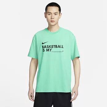 NIKE AS M NK TEE SS VERBIAGE GCEL 男短袖上衣-綠-FN3706369 S 綠色