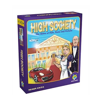 【諾貝兒桌遊】揮霍有度 High Society 歐美桌遊 (中文版)