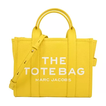 MARC JACOBS The Leather TOTE 皮革兩用托特包-小 黃