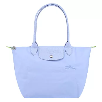 LONGCHAMP LE PLIAGE GREEN系列刺繡長把再生尼龍摺疊水餃包(中)  天澄