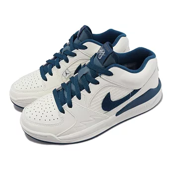 Nike 休閒鞋 Wmns Jordan Stadium 90 女鞋 白 藍 緩震 皮革 FB2269-104