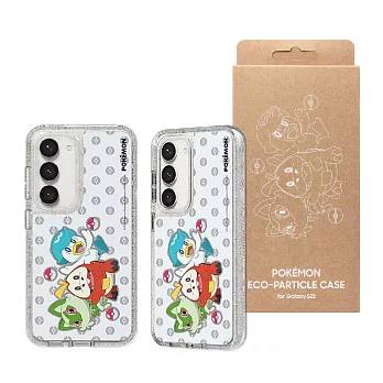 SAMSUNG Galaxy S23 Pokémon Eco-Friends系列 原廠保護殼 (S911) 白色