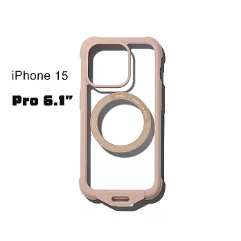 【bitplay】Wander Case 隨行殼 for iPhone15 Pro -奶茶色