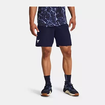 Under Armour  男 Pjt Rock Woven 休閒短褲-藍-1377431-410 L 藍色
