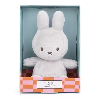 BON TON TOYS Miffy米菲兔幸運盒裝填充玩偶 10cm (灰)