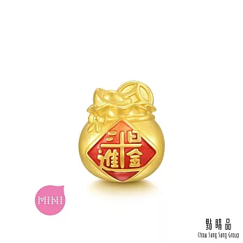 【點睛品】 Charme Mini 財寶滿袋 黃金串珠