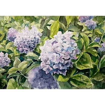 【玲廊滿藝】芒現-繽紛的詩篇27x39cm