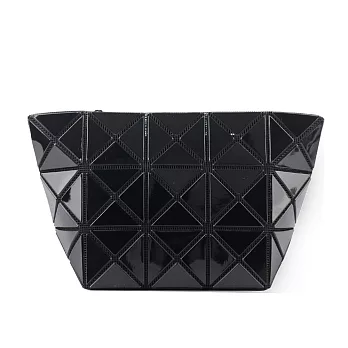 ISSEY MIYAKE BAO BAO PRISM 3X5 亮面萬用/化妝包 (黑色)