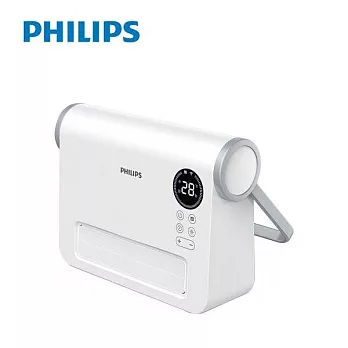 【Philips 飛利浦】無線遙控 IPX2防水 壁掛陶瓷暖風機 AHR3124FX