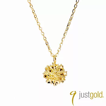 【Just Gold 鎮金店】編織幸福 黃金項鍊(網路限定)