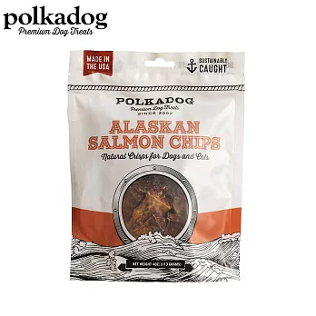 【Polkadog搖擺船長】犬貓-阿拉斯加原型鮭魚片4oz(犬貓適用/寵物零食/皮毛保健)