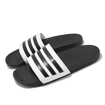 adidas 拖鞋 Adilette Comfort 男鞋 女鞋 黑 白 軟底 一片拖 涼拖鞋 情侶鞋 愛迪達 GZ5893