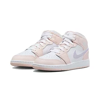 Air Jordan 1 Mid Pink Wash 白粉 GS FD8780-601 24寬楦 白粉