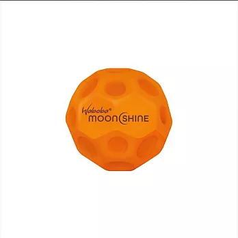 長毛象 -瑞典[WABOBA]MoonShine 發光月球彈力球 / 戶外玩具 / 團康遊戲 (橘色)