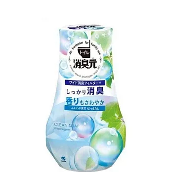 【小林製藥】浴廁消臭元空氣芳香劑400ml(多款任選) 柔和皂香