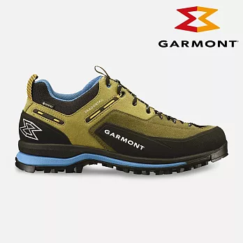 GARMONT 男款 GTX 低筒多功能健行鞋 Dragontail Tech 002755 (S02008)｜米其林大底 GoreTex 防水透氣 多功能鞋 環保鞋墊 UK8 橄欖綠-藍