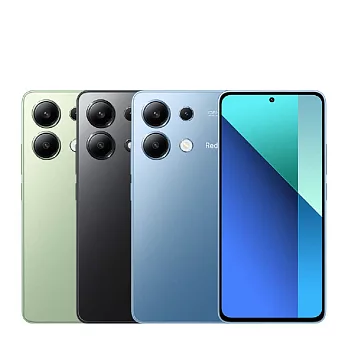 紅米 Redmi Note 13 (8G/256G)雙卡美拍機※送支架+盒內附保護殼※  午夜黑