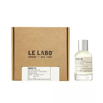 LE LABO 玫瑰31 淡香精(50ml)_國際航空版