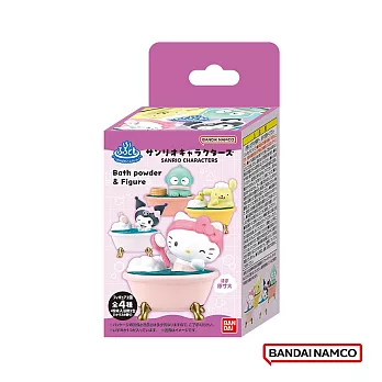 日本BANDAI-《BATH FRIENDS》三麗鷗家族暖暖泡澡時光入浴劑-3入(限量)(清新花香)