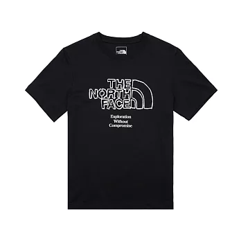 The North Face U MFO S/S ECO BRAND TEE - AP 男女短袖上衣-黑-NF0A8AUXJK3 L 黑色