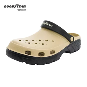 【GOODYEAR 固特異】男款水陸雙色兩用洞洞鞋 / GAMP33371 JP29 卡其