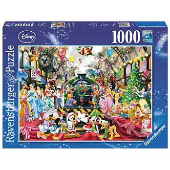 德國Ravensburger維寶拼圖 迪士尼聖誕北極特快車 (1000P)